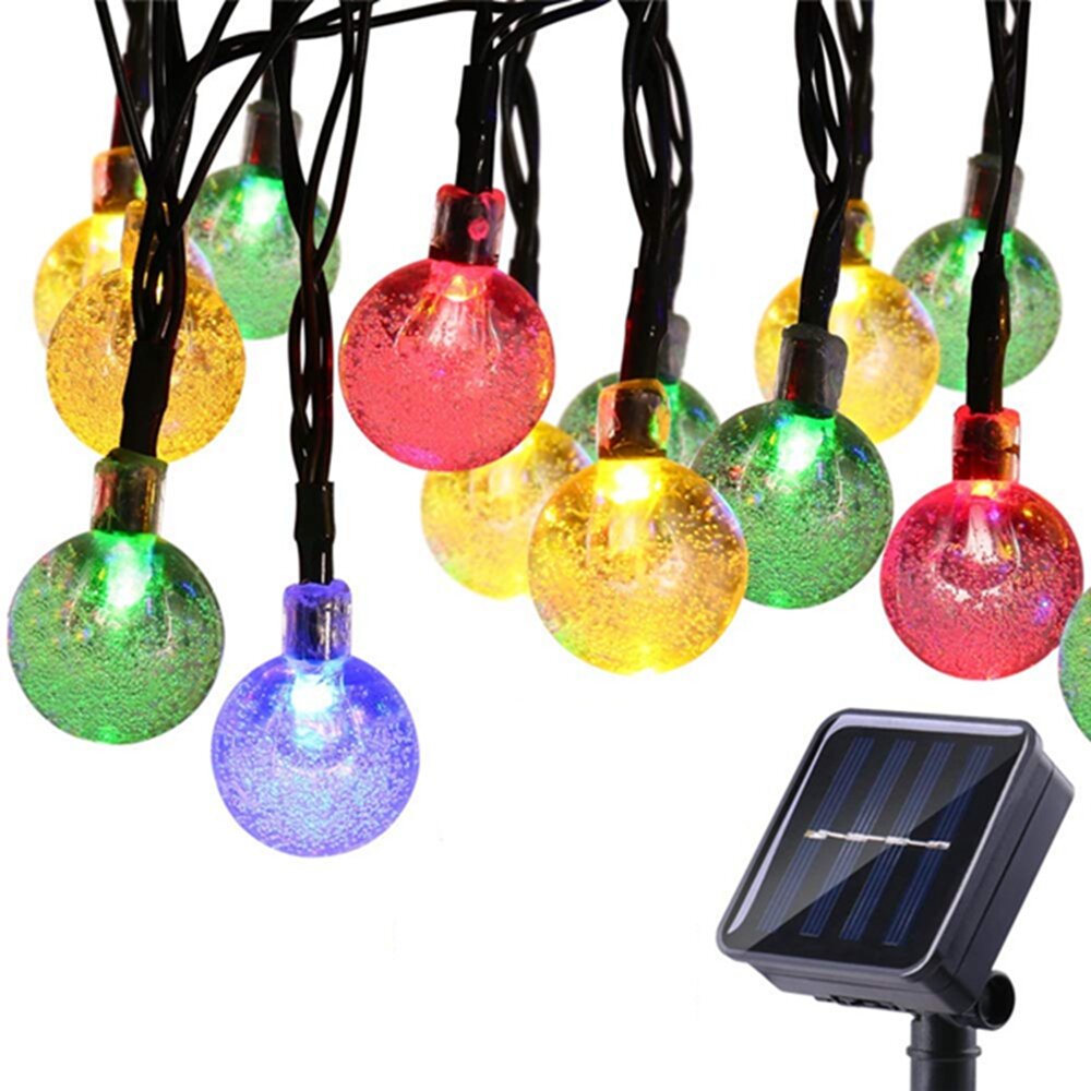 5M Outdoor Zonne-energie 20 LED Lamp String Licht Tuin Vakantie Bruiloft lamp Kerstboomversiering Li