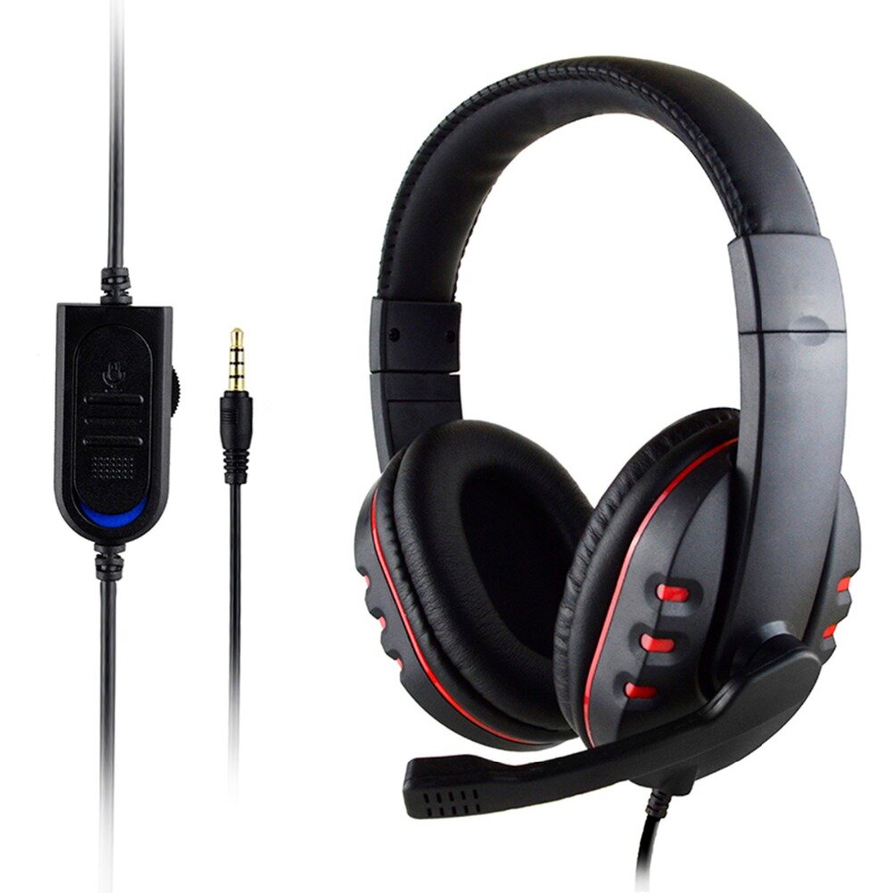 3,5 mm + USB bekabelde gaming-hoofdtelefoon Heavy Bass-headset voor PS4 / XBOX - EEN / PC profession