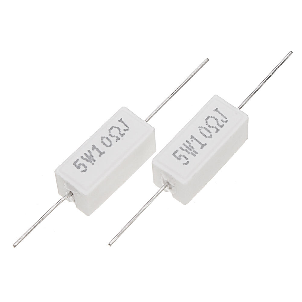 

50pcs 5W 10 ohm 10R Ceramic Cement Resistor