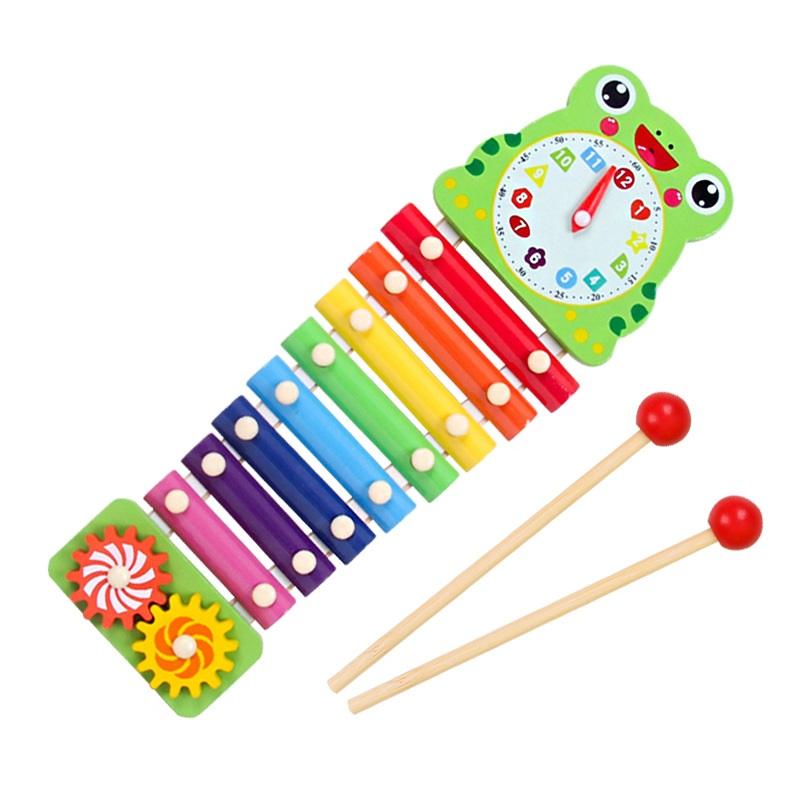 Hand Knocking Piano Musical Hand Xylophone Orff Musical Instruments Early Education Enlightenment Instrument for Childre