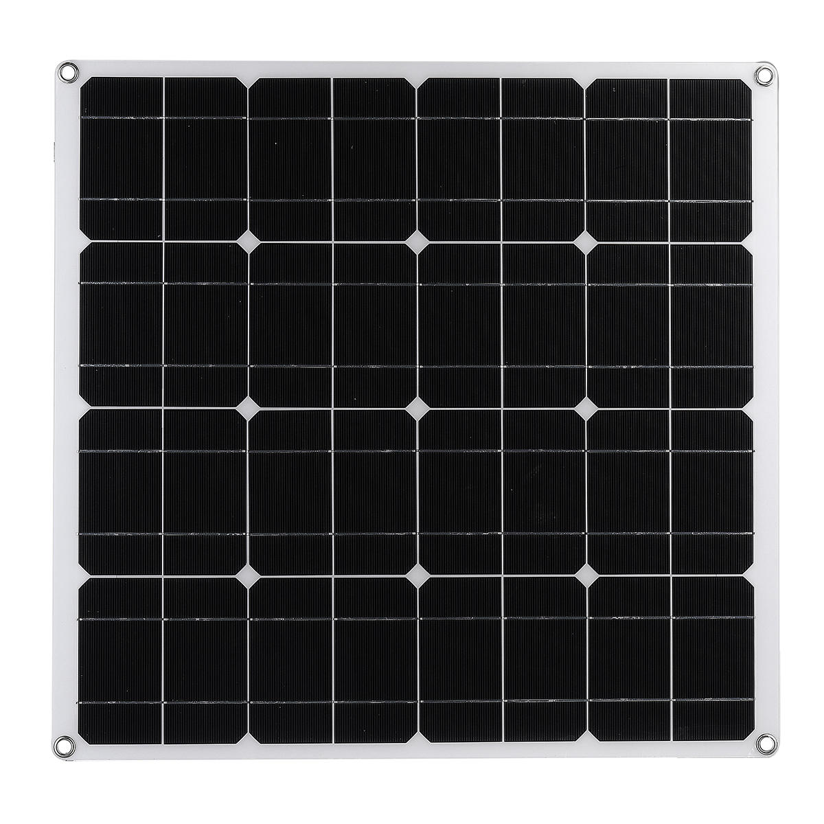 

60W Mono Solar Panel USB 12V Solar Power Panels For Car RV Boat Battery Charger