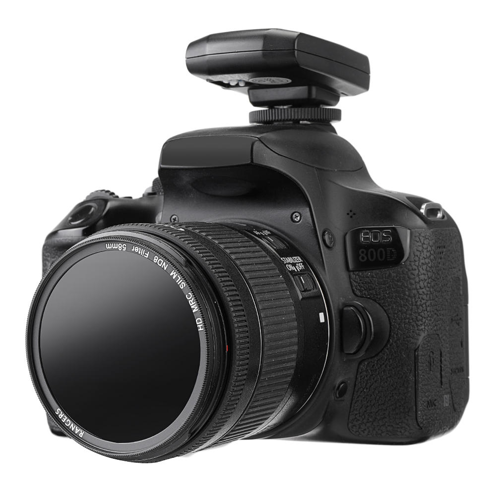 Nd8 49/52/55/58/62/67/72/77mm universal lens filter for canon for nikon dslr camera