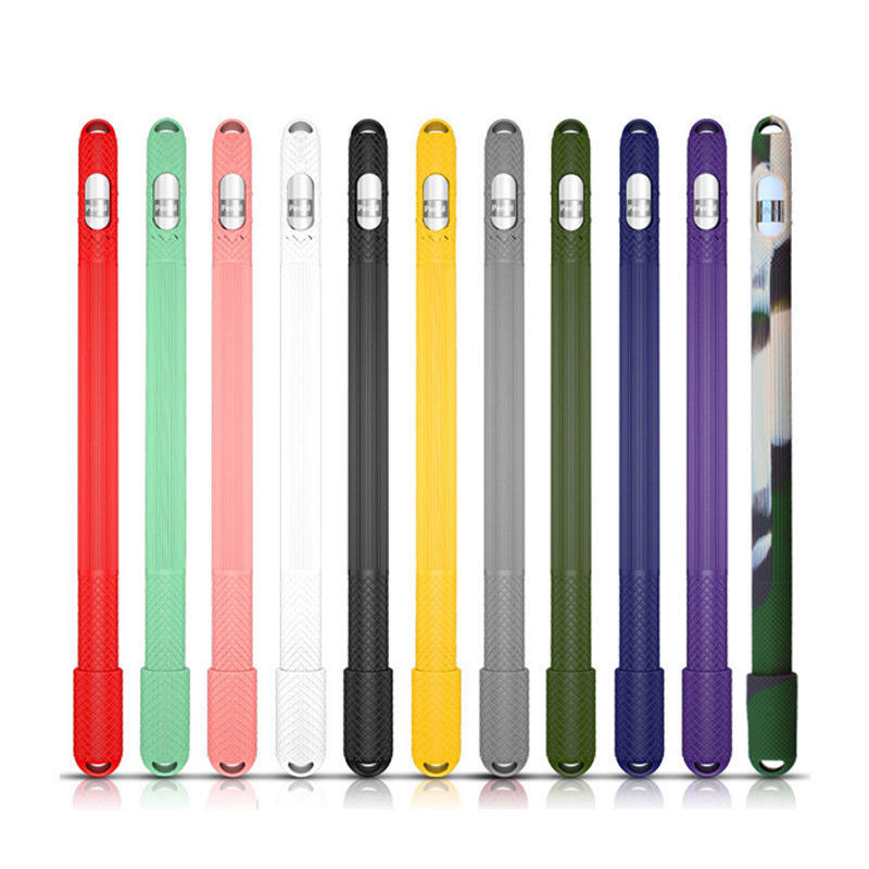 Siliconenhoes Cap Tip Cover Houder Tablet Touch Stylus Pen Zakje Sleeve voor Apple Pencil 1 Generati