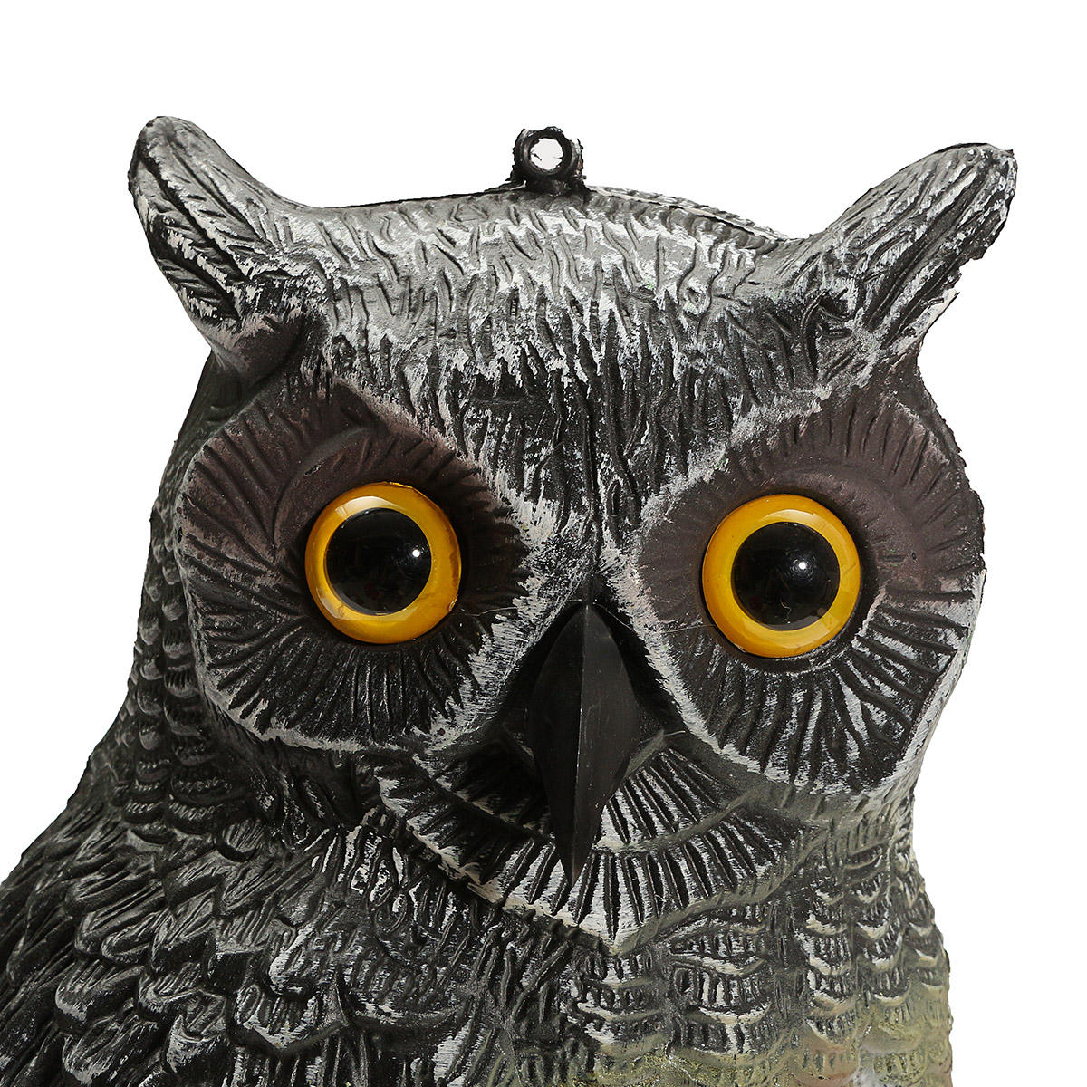 Outdoor Hunting Large Realistic Owl Decoy Straight Head Pest Control