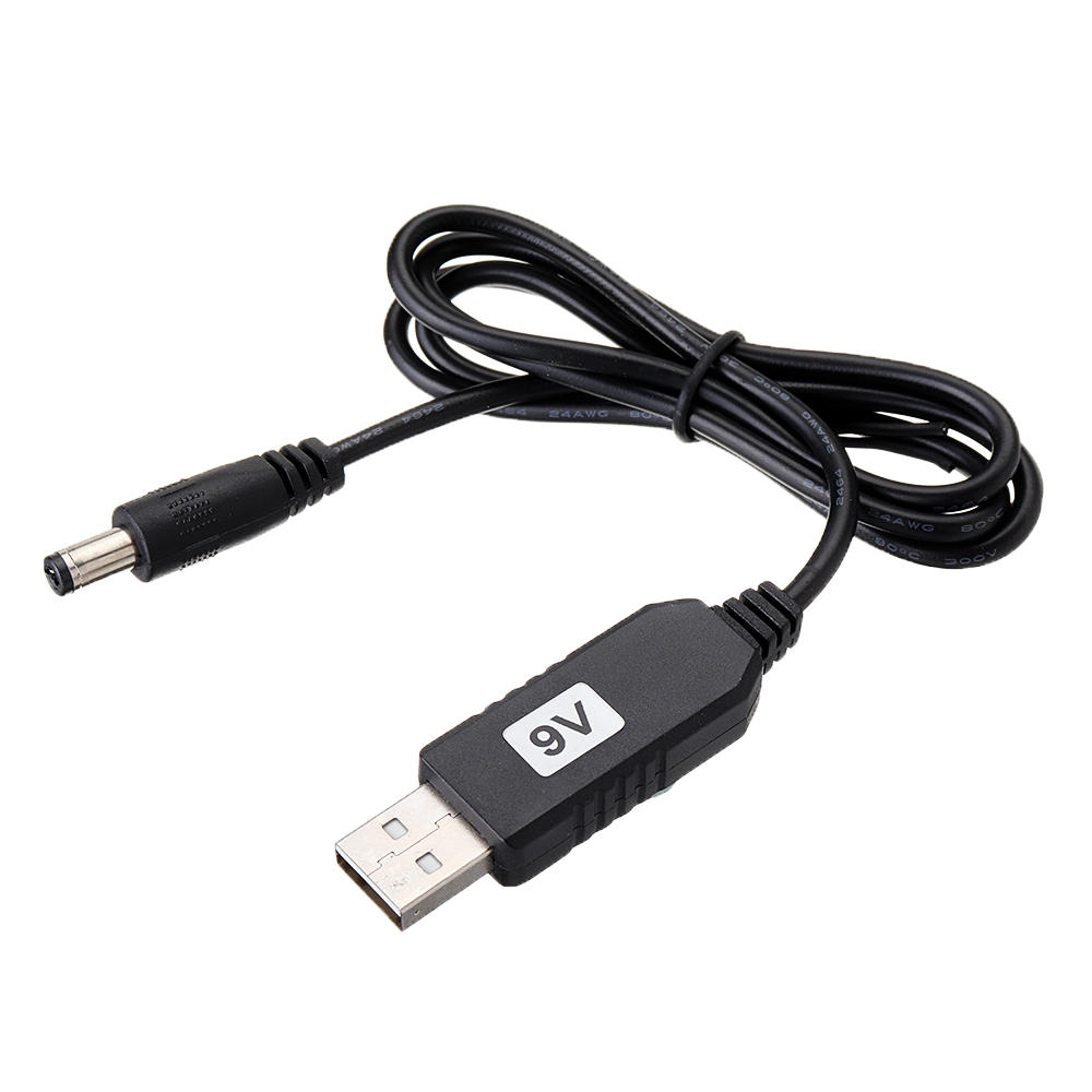 

3pcs USB Power Boost Line DC 5V to DC 9V Step UP Module USB Converter Adapter Cable 2.1x5.5mm Plug