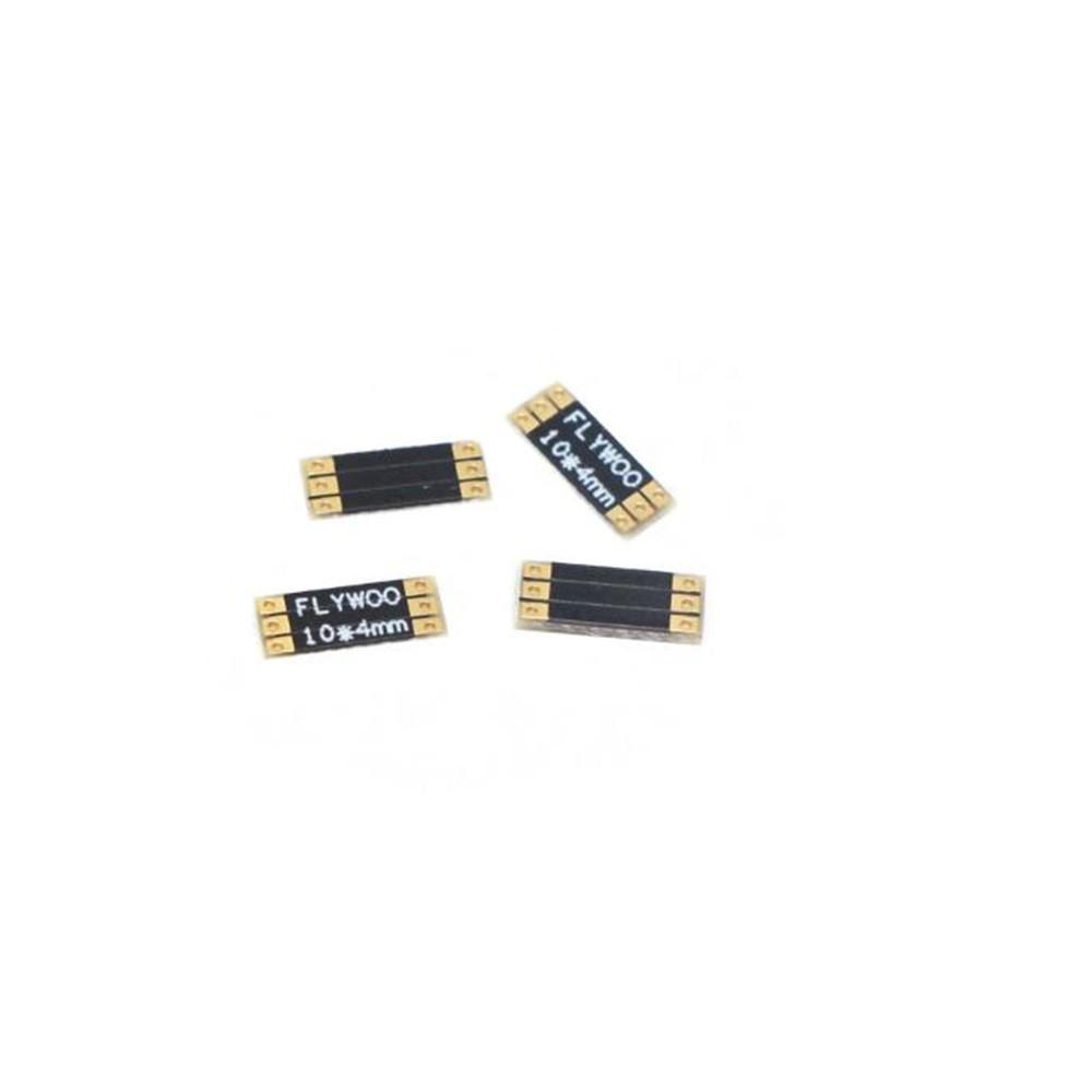 4 PCS FLYWOO Frame Arm Board 4x10x1mm 4x15x1mm 4x20x1mm Support 1-4S for RC Drone FPV Racing