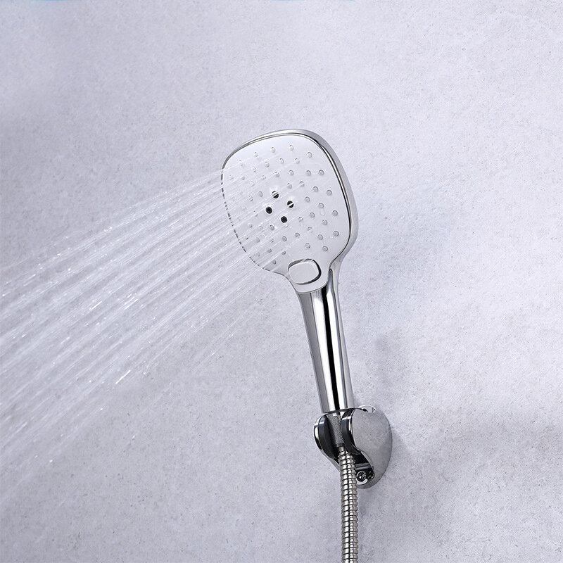 

HIGOLD Ванная комната Ручной душ 3 Регулируемый режим душа G½ Коннектор Душевая головка с антиблокировочным отверстием