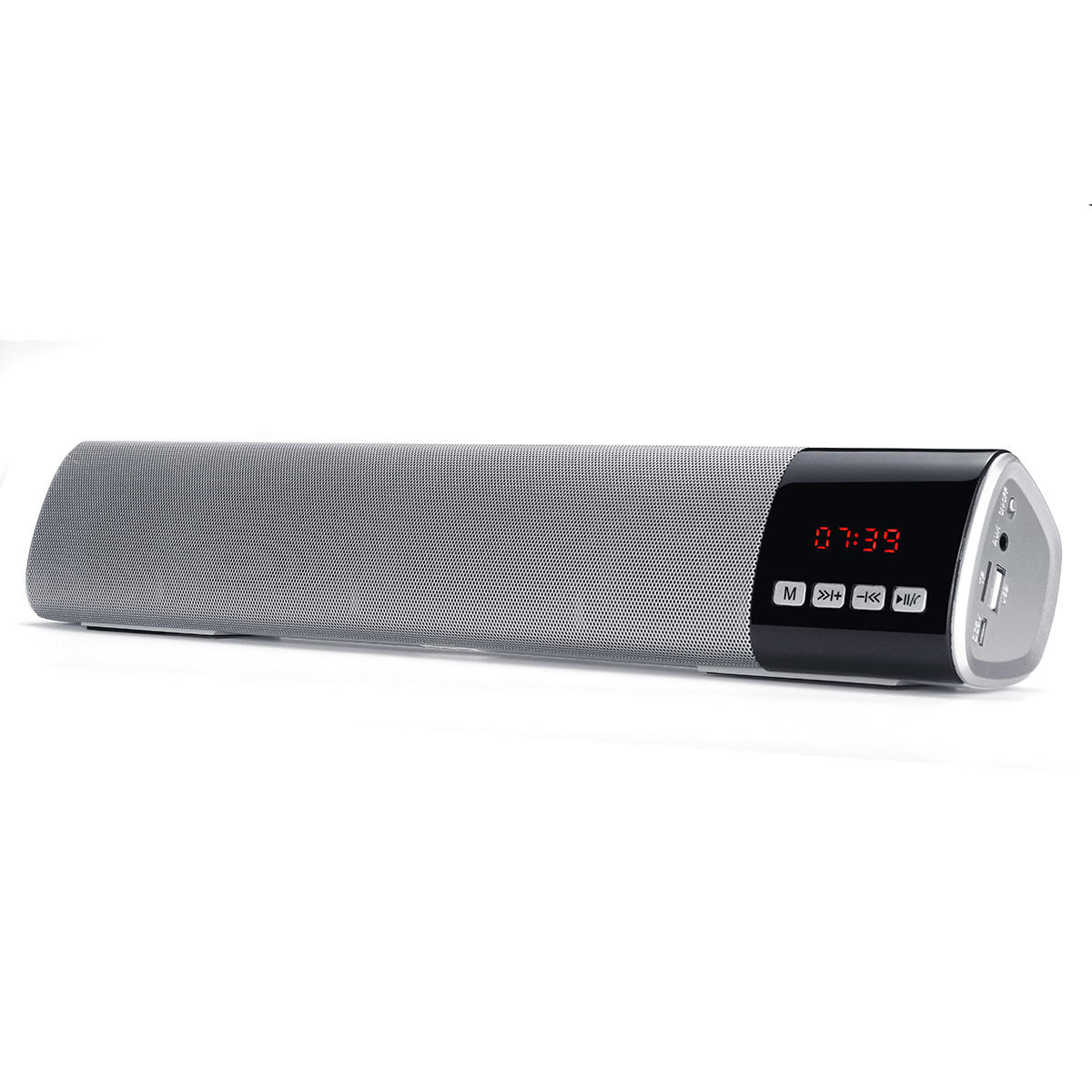 

1800 mAh HiFi LED Wireless bluetooth Speaker Double Diaphragm BASS Stereo Sound Bar Built-in Subwoofer