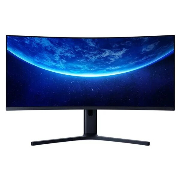 Original XIAOMI Curved Gaming Monitor 34－Inch 21:9 Bring Fish Screen 144Hz High Refresh Rate 1500R Curvature WQHD 3440*1440 Resolution 121% sRGB Wide Color Gamut Free－Sync Technology Display