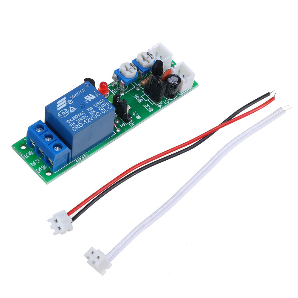 JK11-PB Time Delay Relay Module 0-100S Adjustable Delay 0.5S Open for Computer Automatic Start