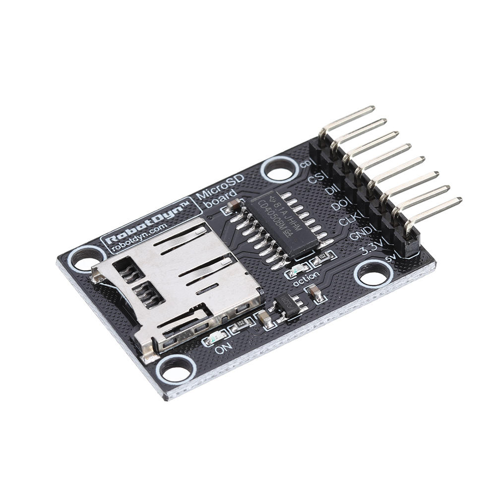 

5pcs RobotDyn 2GB Micro SD Card Module ForUno Mega Leonardo Nano ProMini 8bit Microcntrollers