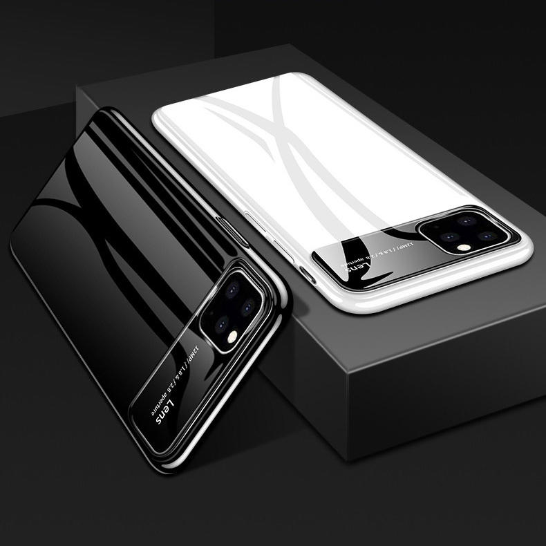Bakeey Luxe plating spiegel Gehard glas beschermhoes voor iPhone 11 Pro 5,8 inch