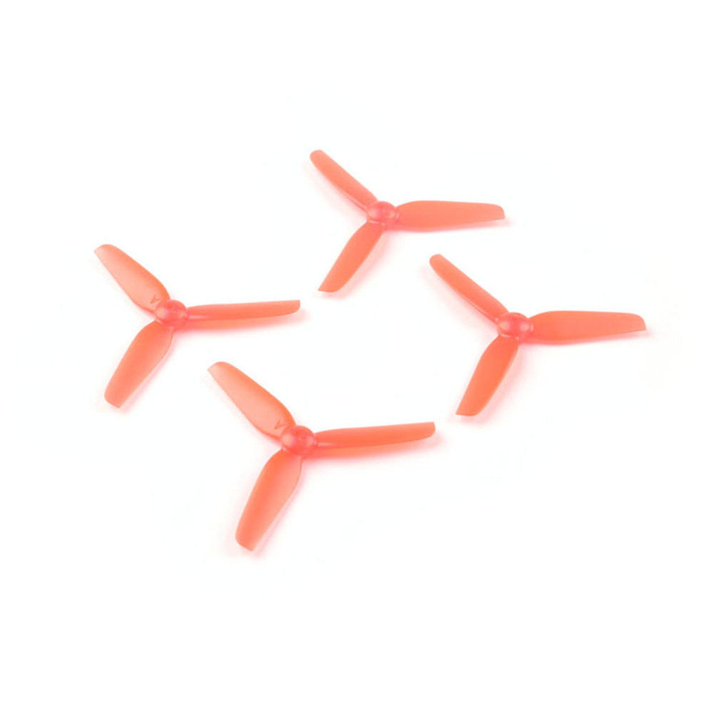 2 Pairs Happymodel 65mm 2.5 Inch 3-Blade Propeller 1.5mm Shaft for Toothpick LarvaX HD FPV Racing Dr