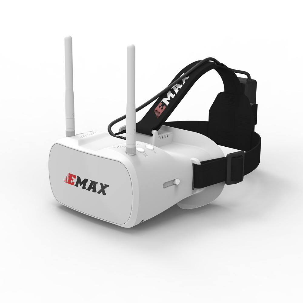 

Emax Tinyhawk 5.8G 48CH Diversity FPV Goggles 4.3 Inches 480*320 Video Headset With Dual Antennas 4.2V 1800mAh Battery F