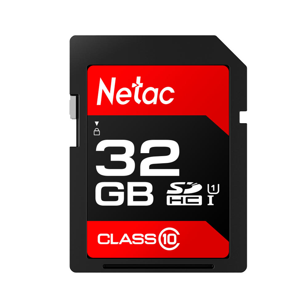 Netac P600 UHS-I U1 Class 10 80MB/s SD Card Memory Card 32GB 64GB 128GB
