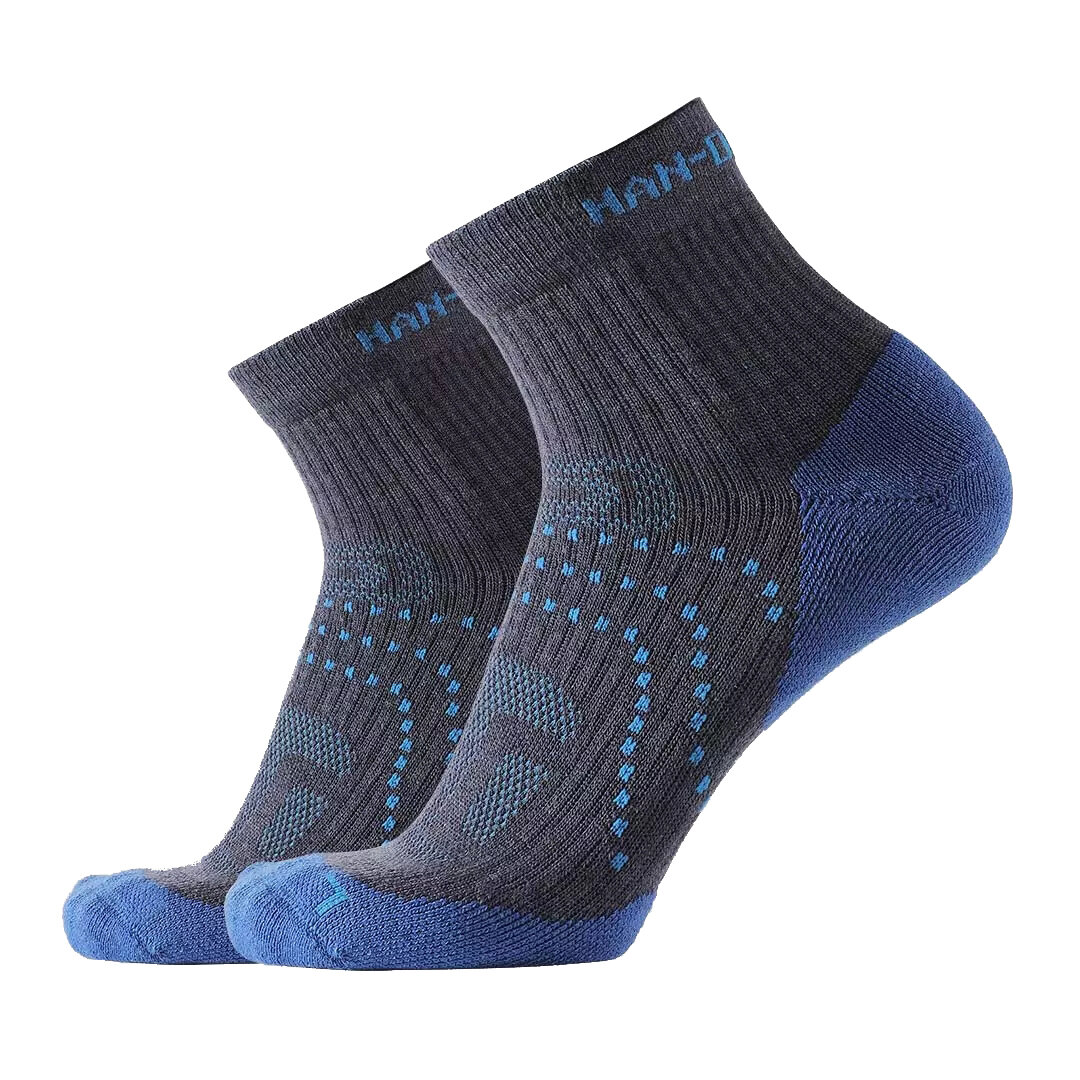[DESDE] HANJIANG Calcetín de lana al aire libre Antiolor Soft Cómodo invierno cálido calcetines Deportes calcetines