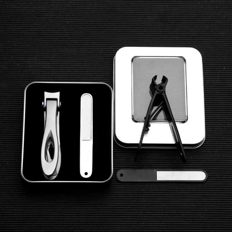 

2Pcs Stainless Steel Large Opening Nail Clipper Nail Clippers Large Nail Scissors Set