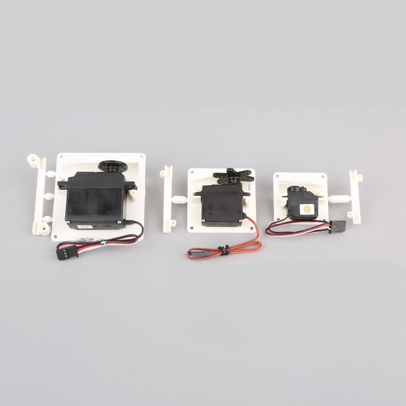 A Pair Servo Protection Cover Protector Housing Case for 6-9g/17g/36g/55g RC Servo RC Airplane Aircr