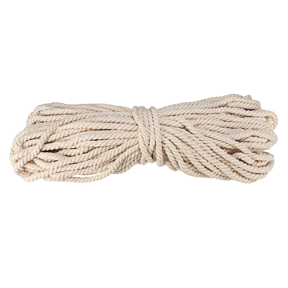 

Хлопок Веревка 8 мм натуральный бежевый витой шнур DIY Ремесло макраме веревка ручной работы 45 м украшения
