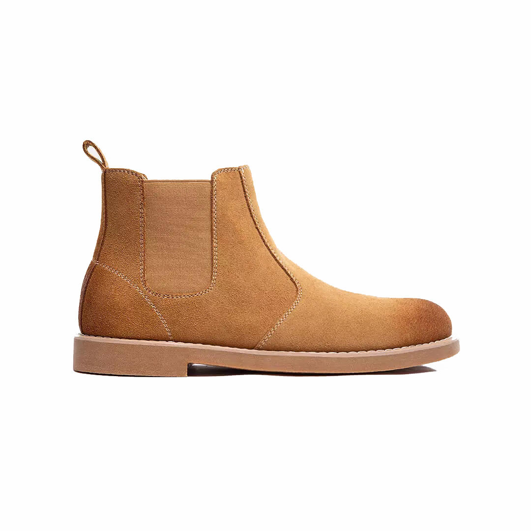  MAISHI Leather Chelsea Boots Comfortable Winter Warm Shoes Snow Boots Sneakers