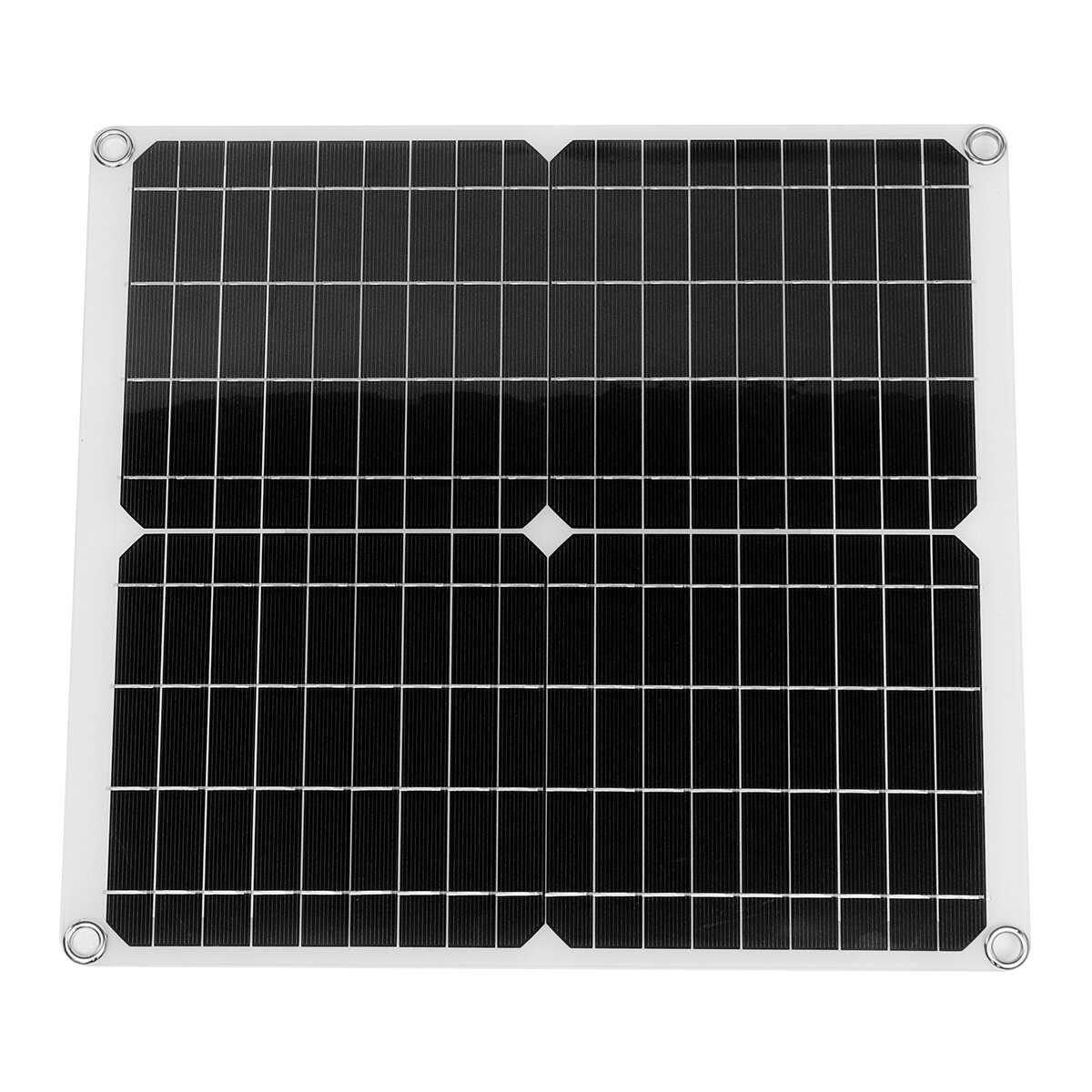 22W 36x33cm Solar Panel with 2pcs Buckle & 4pcs Suction Cup