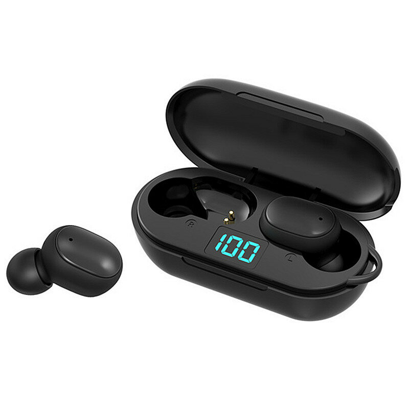 

Bakeey H6 Smart bluetooth Headsets TWS Digital Display Wireless In-ear Earphone with Mic for Huawei