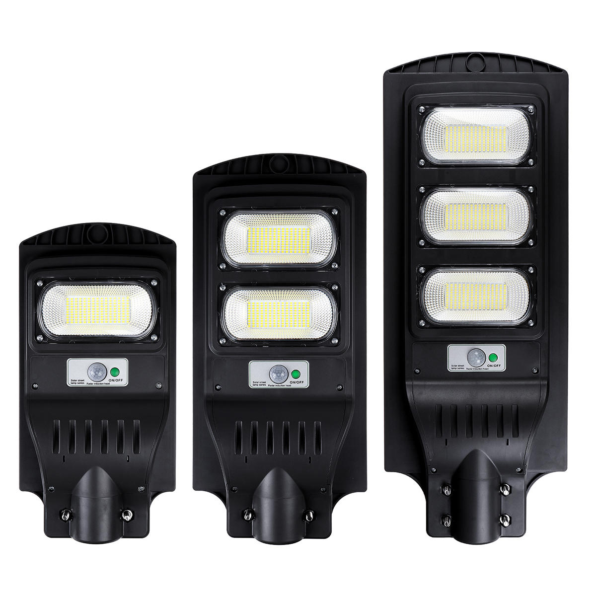 300/600/900W 150/300/450 LED Solar Street Light PIR Motion Sensor Outdoor Wall Lamp+Remote