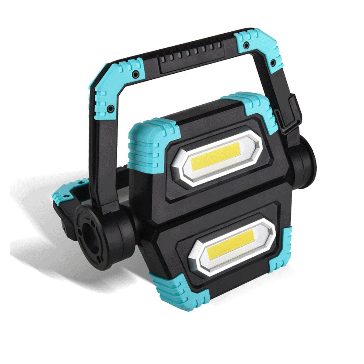 Luz de trabajo LED COB recargable por USB de 800LM y 30W, resistente al agua y apta para camping
