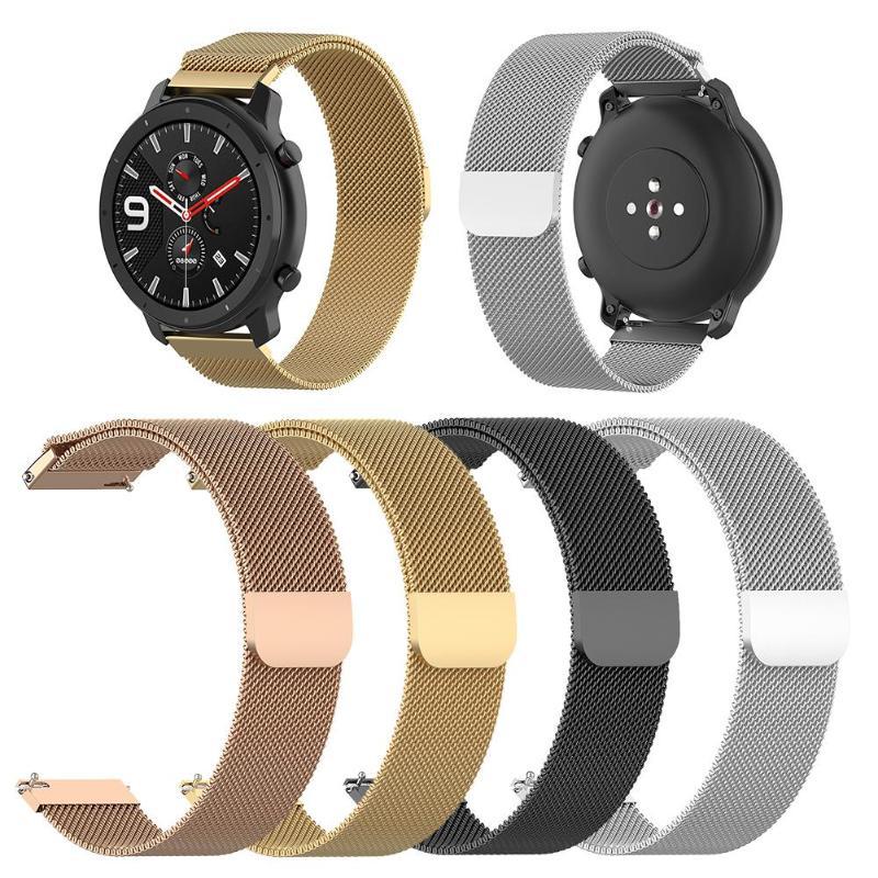 Bakeey Milan roestvrijstalen horlogeband voor Amazfit GTR 47 MM Smart Watch niet-origineel