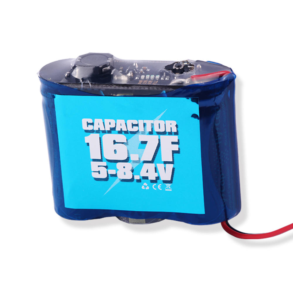 

Power Box S1 16.7F 5-8.4V Capacitor Saver Rescue Module For RC Helicopter Airplane Quadcopter