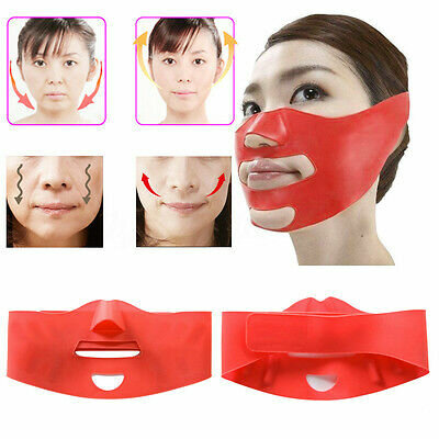 Ultra-thin Chin Cheek Slim Lift Up Anti Wrinkle Mask Strap V Face LineUS