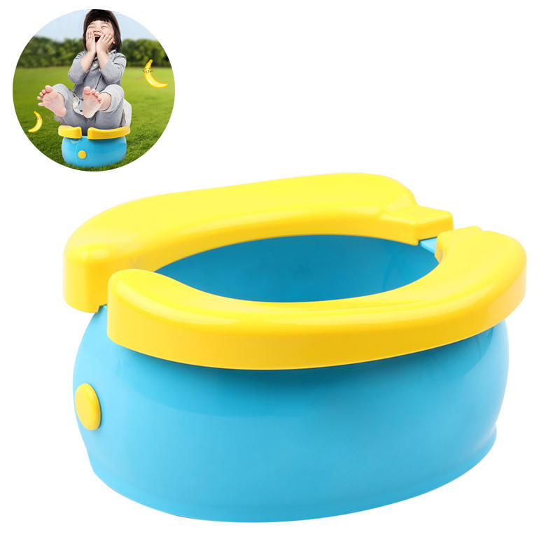 Crianças bebê portátil dobrável potty pot assento mictório de emergência mictório ao ar livre
