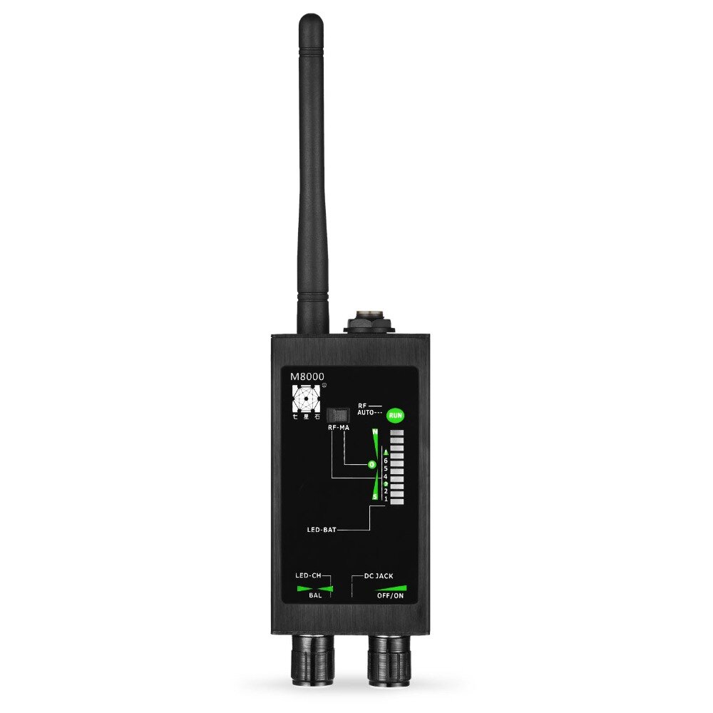 M8000 1MHz-12GH Radiosignaal Detector FBI GSM RF Auto Signal Camera Detector GPS Tracker Finder met 
