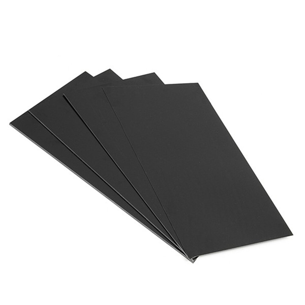 200x250mm 0.5-5mm Black Fiberglass Sheet Glass Fiber Sheet Epoxy Glass FR4 Glass Fiber Plate for DIY