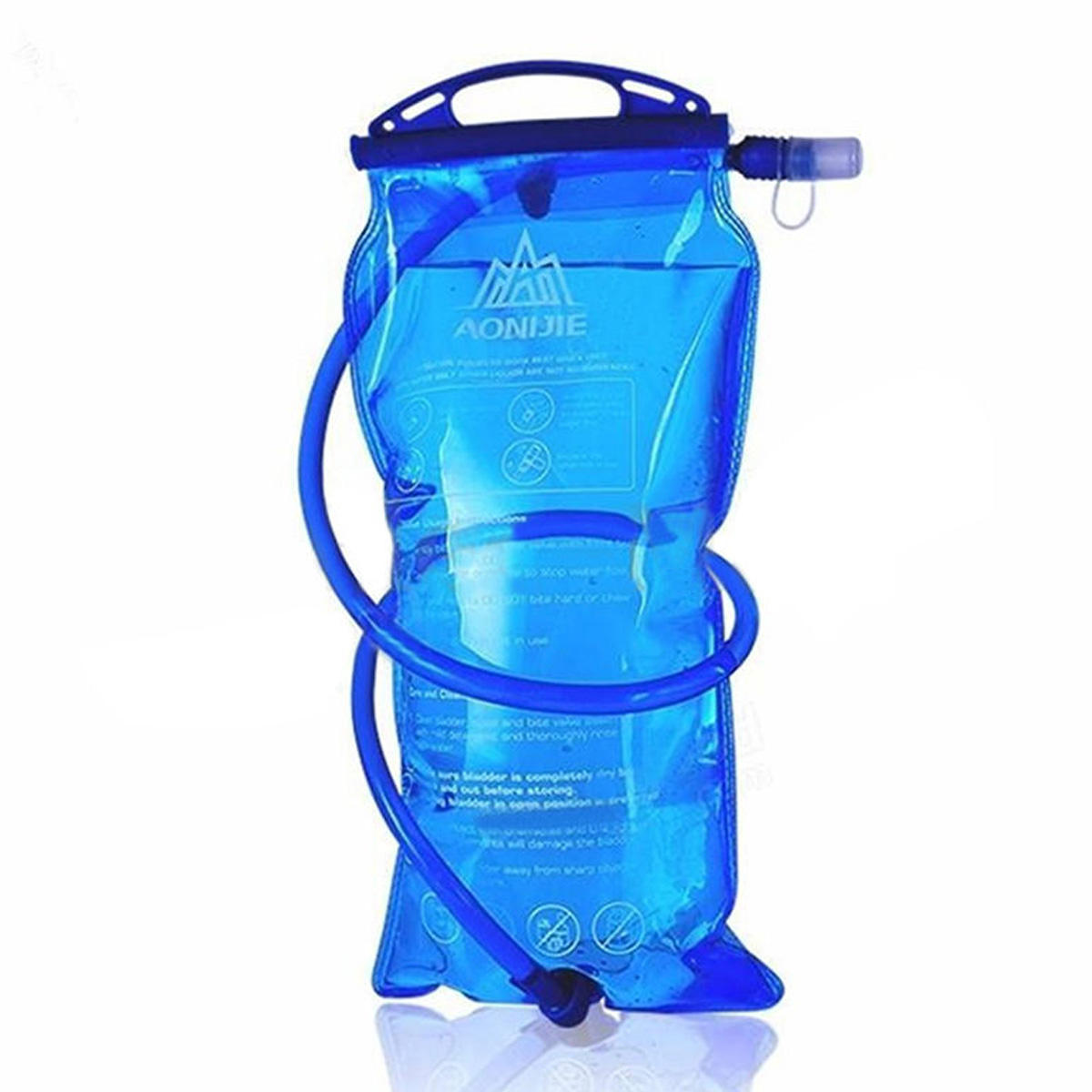 Bolsa de agua deportiva para camping, senderismo, montañismo y ciclismo AONIJIE 1.5/2/3L Botella de agua potable