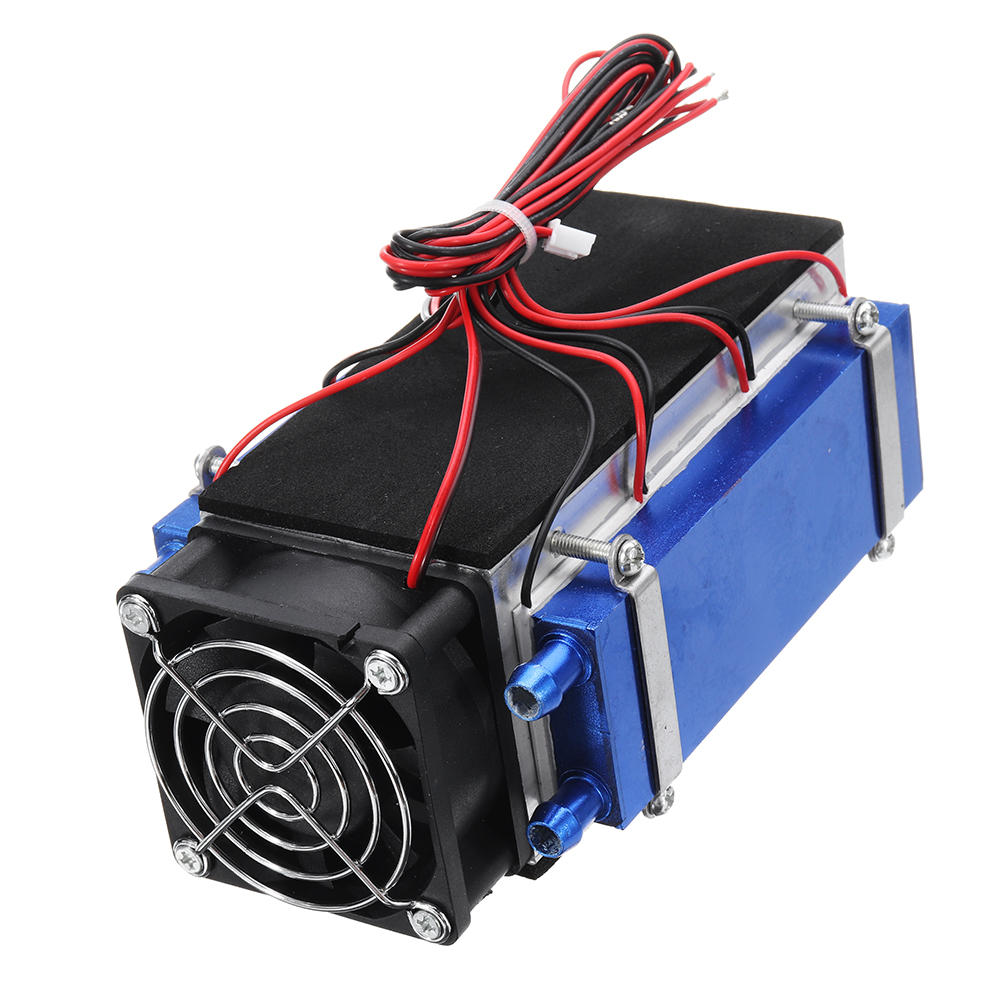DIY 12V 420W 6-Chip Semiconductor Refrigeration Cooling Device Thermoelectric Cooler Air Conditioning High Cooling Effic
