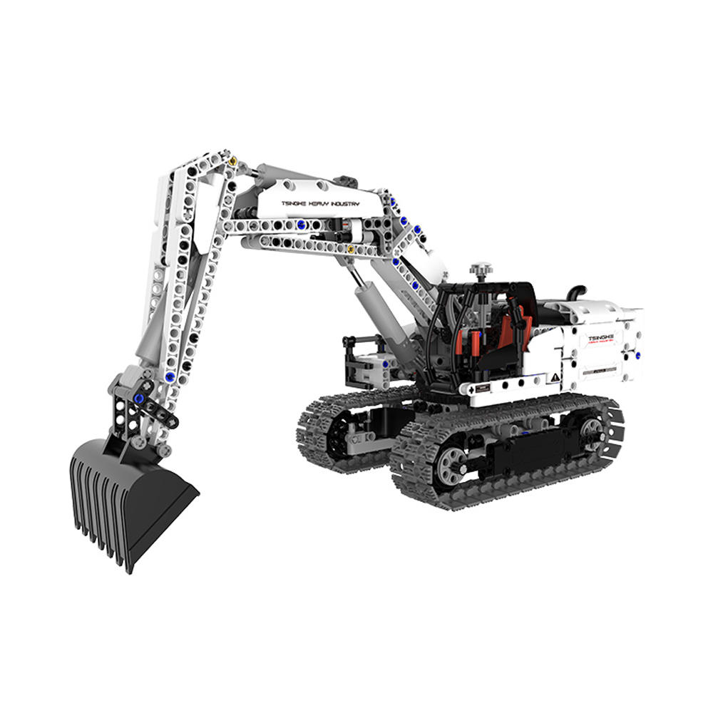 XIAOMI DIY Assembled Engineering Hydraulic Excavator Hook Machine Blocks Model Toys
