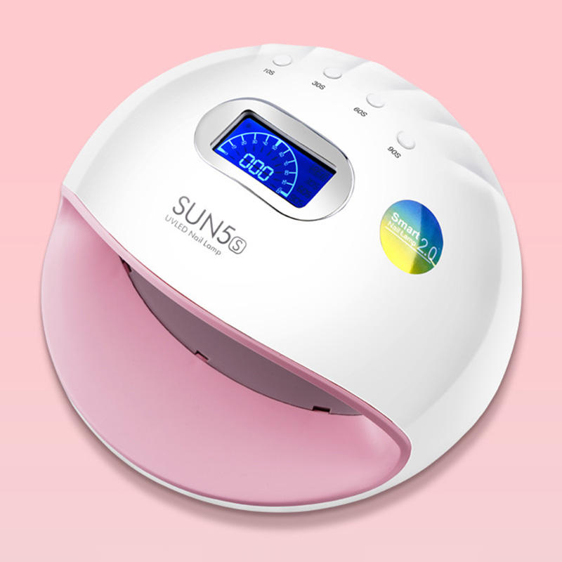 72W UV Lamp Nail Lamp For Manicure Nail Dryer For All Gels Polish With Automatic Sensor Smart Temper