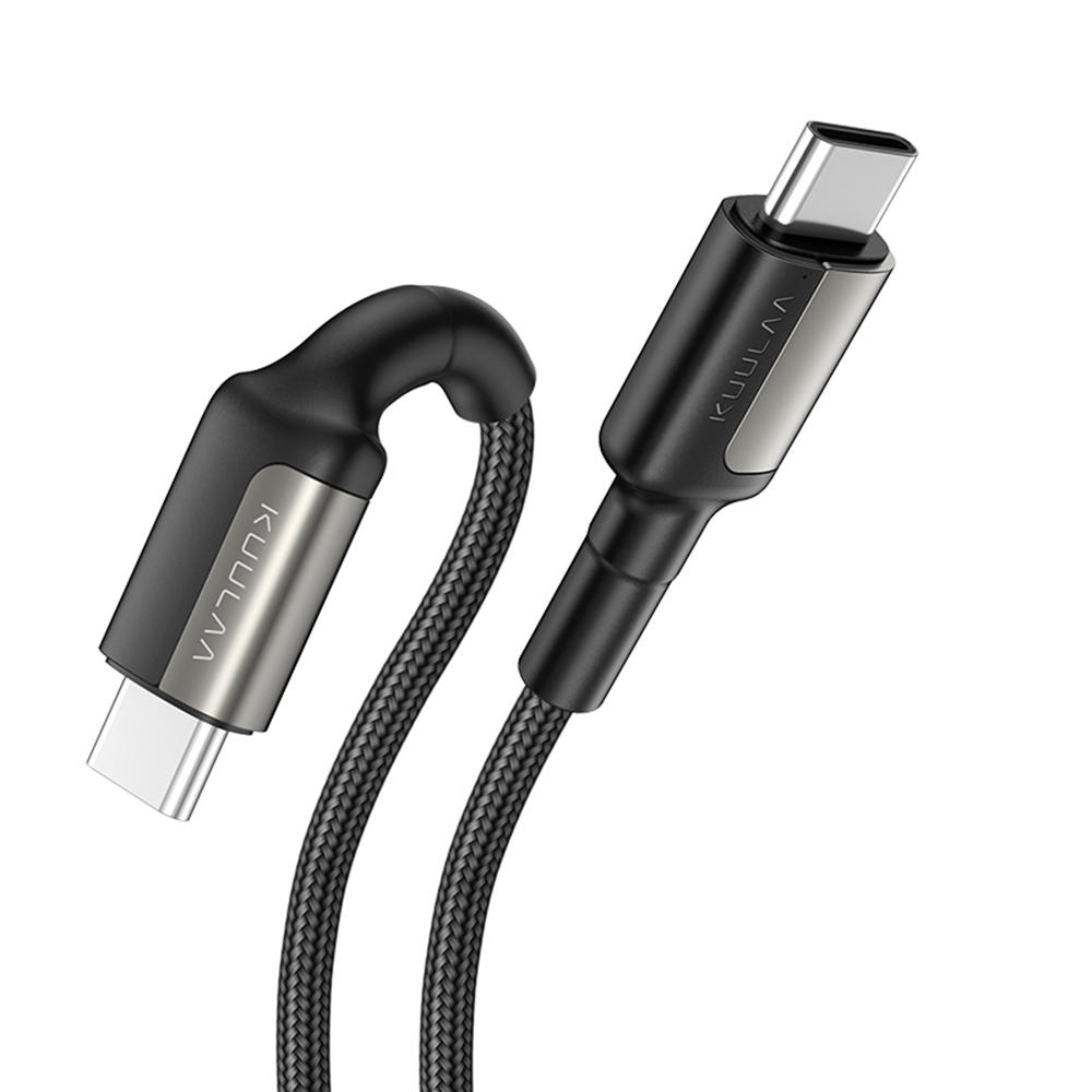 

KUULAA 3A 60W Type C to Type C PD QC3.0 Fast Charging Data Cable For MI8 MI9 Oneplus 7 Pro Pocophone F1 Note 10 5G+
