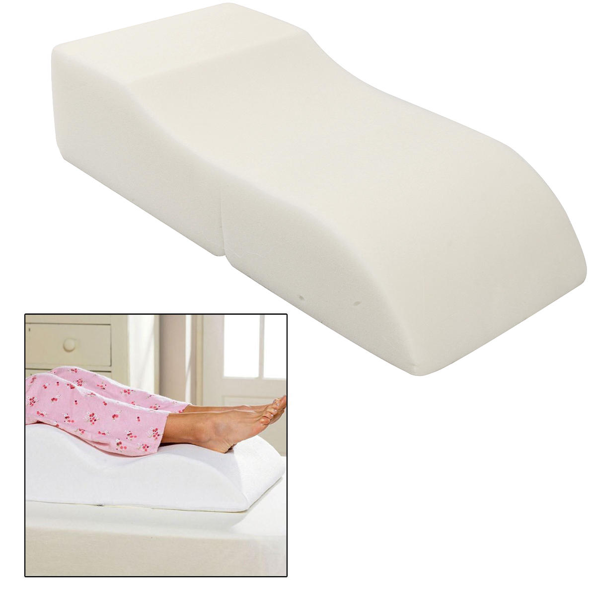 

Leg Foot Rest Raiser Support Pillow Cushion Leg Support Pill
