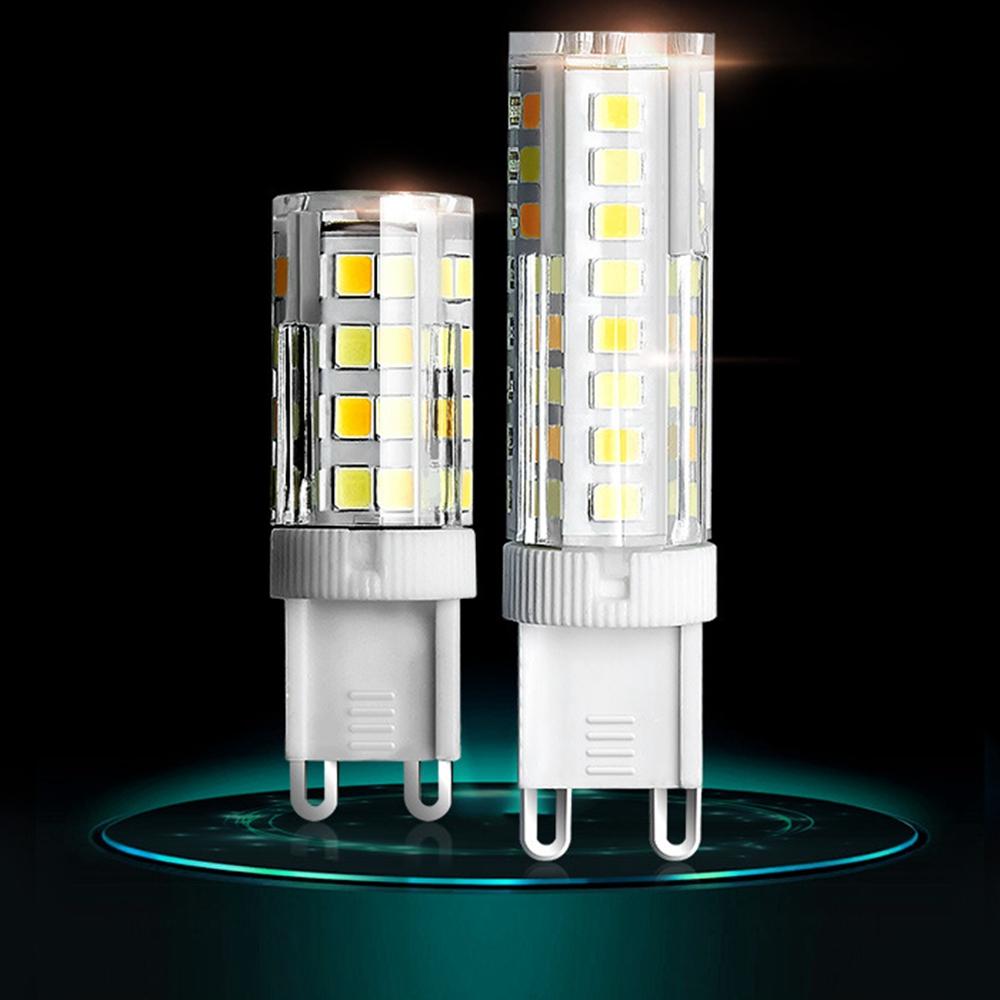 Drie Kleurtemperatuur AC220V 2835 Geen flikkering G9 Keramiek LED-lamp Vervang halogeenverlichting v