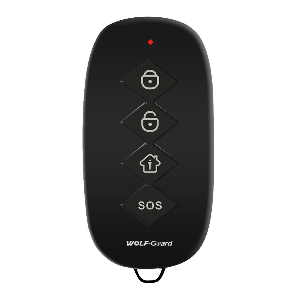 

Wolf-Guard YK-07A 433MHz Wireless RF 4 Keys Remote Control Keyfobs For Smart Home Sceurity Alarm System