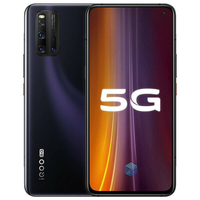 Vivo iQOO 3 5G Smartphone CN Version 6.44 inch FHD+ 180Hz Touch Sensing HDR10+ NFC 4440mAh 55W Super Flash Charge 48MP Quad Rear Cameras 12GB 128GB Snapdragon 865 Smartphones from Mobile Phones & Accessories on banggood.com