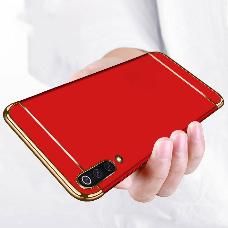 Bakeey Ultra-thin 3 in 1 Plating PC Hard Back Cover Protective Case For Xiaomi Mi9 Mi 9 Lite / Xiaom