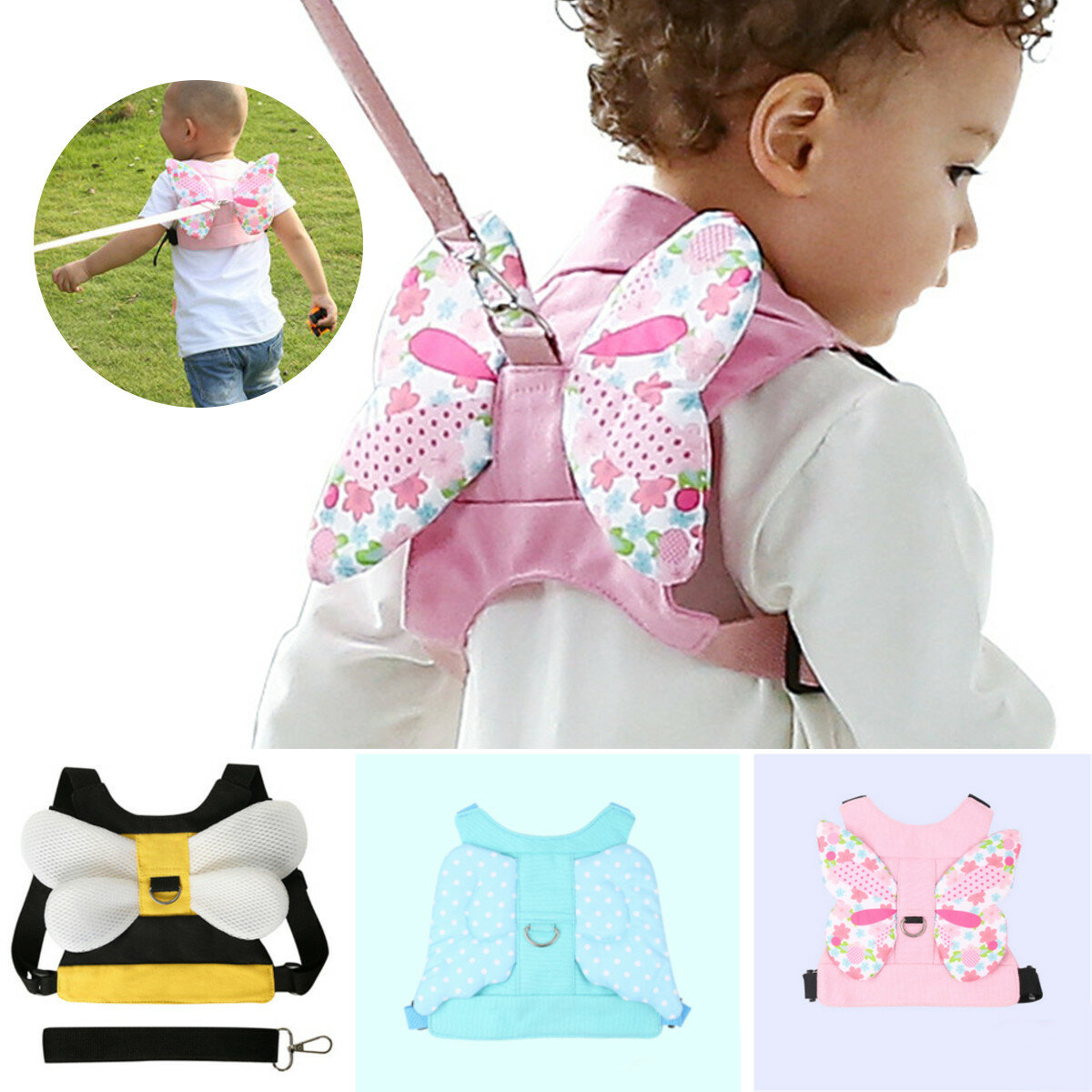 Baby Safety Anti-Lost Back Belt Toddler Anti-Lost Deviece Kids Shoulder Strap