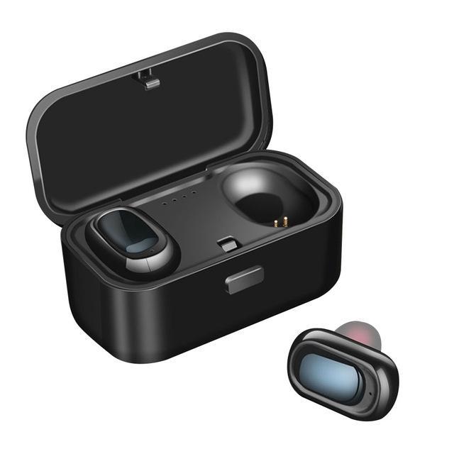 L1 Mini TWS bluetooth 5.0 Headset Draadloze HiFi Stereo Sport Koptelefoon Ruisonderdrukkende Oortele