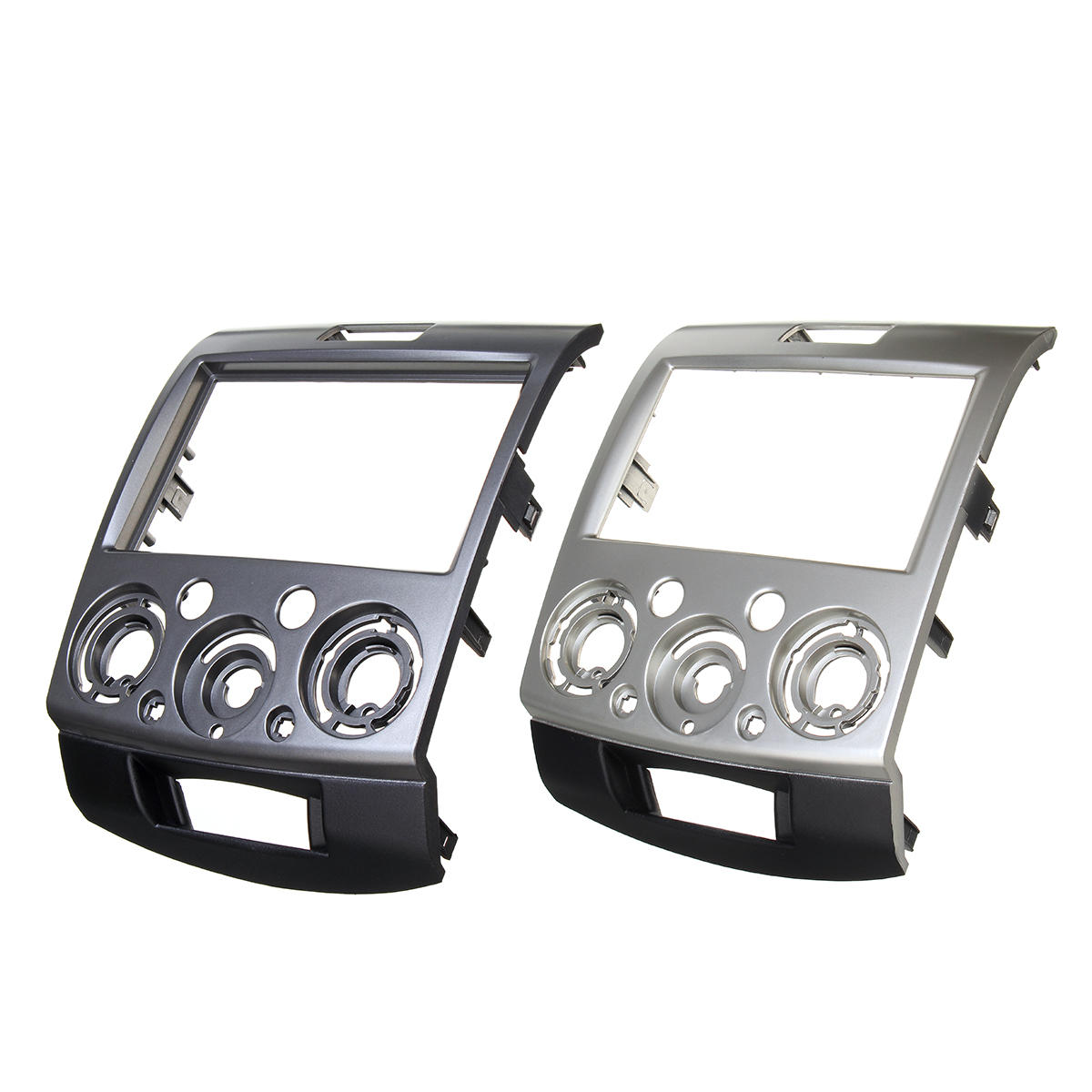 Dubbele 2 Din Auto Stereo Fascia Panel Adapter voor Ford Ranger PJ PK Mazda BT-50