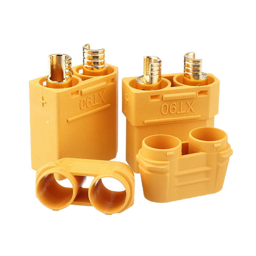 1 Paar Amass XT90H mannelijke en vrouwelijke connectoren Adapterstekker voor RC-model Lipo-batterij