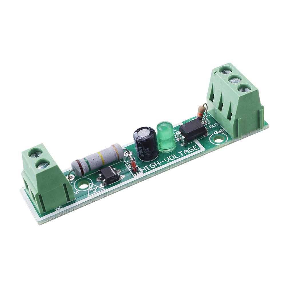 1-Bit AC 220 V Optocoupler Isolatie Module Spanningsdetectie Board Adaptieve 3-5VPLC Isolamento Fotoaccoppiatore M