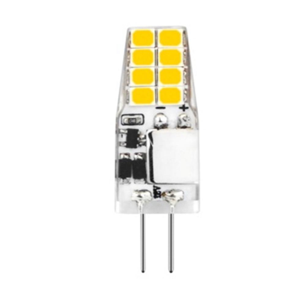 G4 3W AC / DC12V SMD 2835 Geen stroboscoop silicagel 16 LED-lamp voor kroonluchter binnenlamp